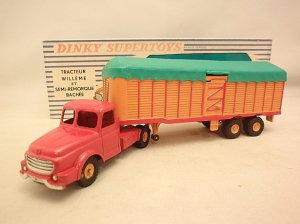 画像1: DINKY TOYS (FRANCE) No.896  WILLEME SEMI-TRAILER  COVERED TRUCK