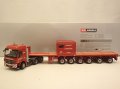 WSI No.01-1539 MB Actros MP3 L  6×4 ＋ Ballast Trailer-6AXL/10ft Container