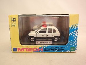 画像1: エムテック　ミニパトロールカー (スバル ビストロ）