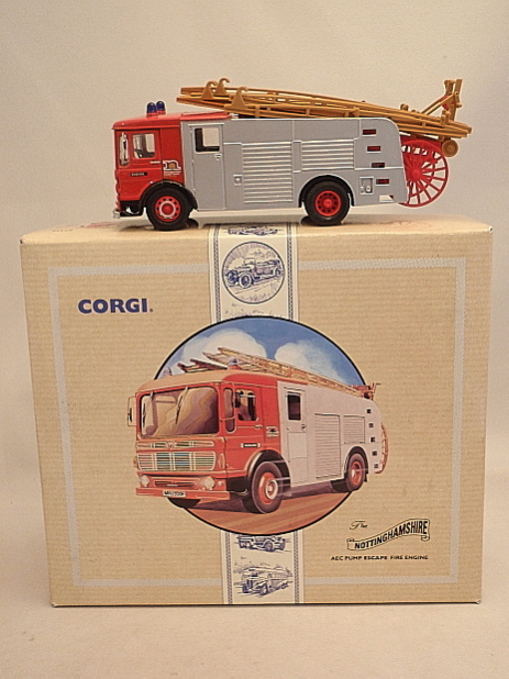 画像: ＣＯＲＧＩ 　No.97356 NOTTINGHANSHIRE AEC PUMP ESCAPE FIRE ENGINE