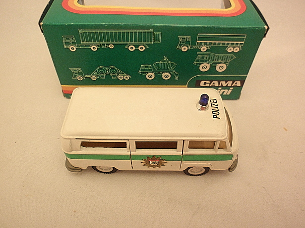 画像: GAMA MINI 9547 VW POLICE BUS