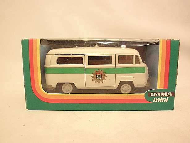 画像: GAMA MINI 9547 VW POLICE BUS