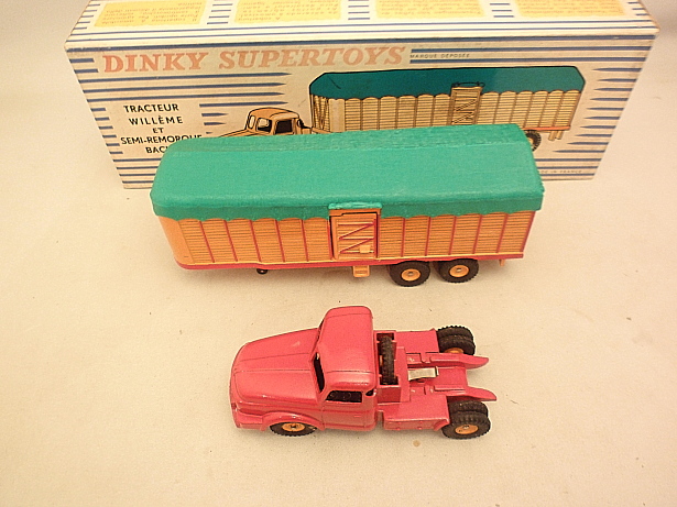 画像: DINKY TOYS (FRANCE) No.896  WILLEME SEMI-TRAILER  COVERED TRUCK