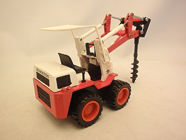 画像: ダイヤペット　K-44　コマツ SK07　ミニローダ オーガ付