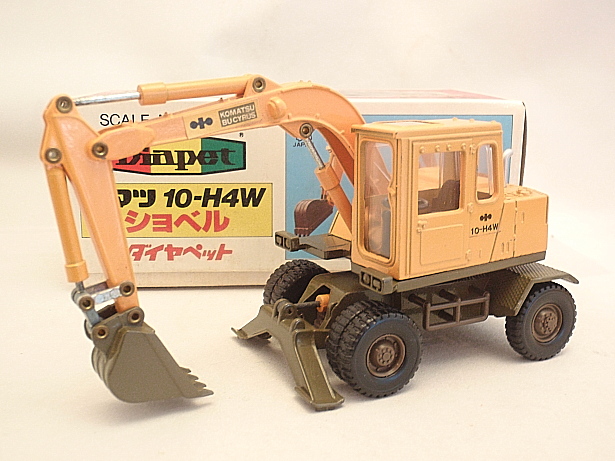 ダイヤペット Ｋ－６０ コマツ１０－Ｈ４Ｗ ショベル - ミニカー
