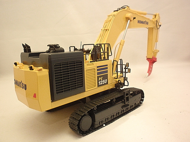 画像: NZG No.9991 KOMATSU PC1250-11 （クラッシャー仕様）