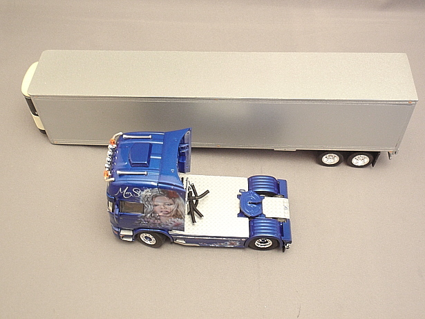 画像: WSI  No.01-1458 MAX STEFFEN SCANIA STREAMLINE TOPLINE 4×2 ＋冷凍トレーラー