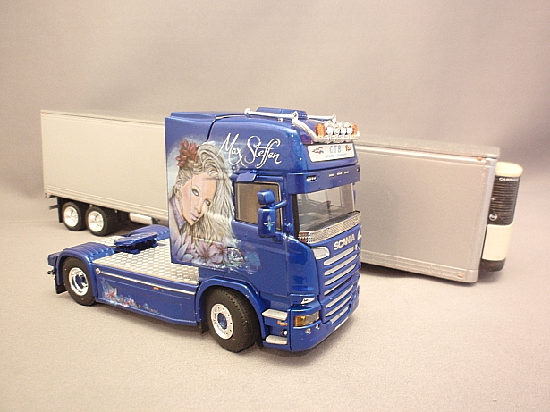 画像: WSI  No.01-1458 MAX STEFFEN SCANIA STREAMLINE TOPLINE 4×2 ＋冷凍トレーラー