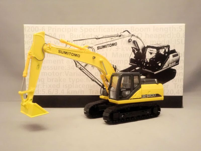 ○住友建機 1/50 SUMITOMO SH200 HYBRID オカダ小割仕様