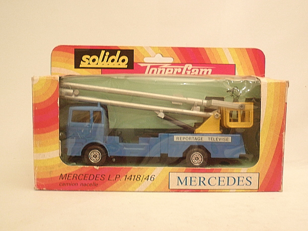 画像: Solido No.358  MERCEDES L.P.1418/46 CAMION NACELLE